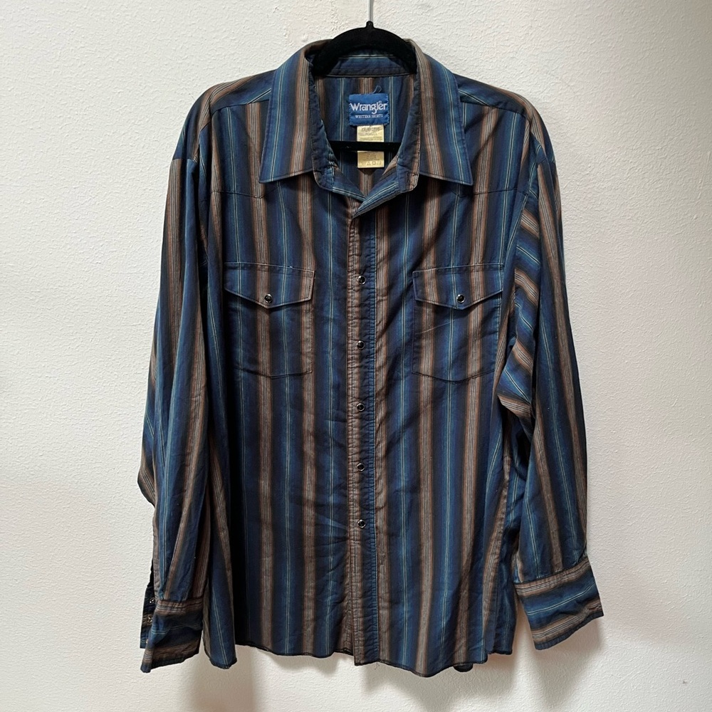 Vintage Wrangler Pearl Snap